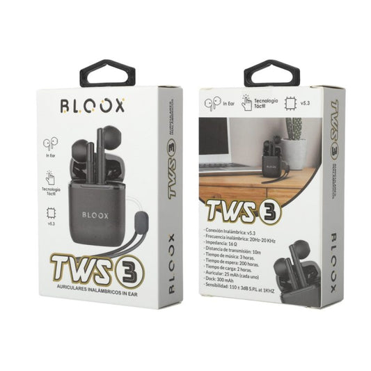 Auricular Bluetooth TWS Bloox TWS_03