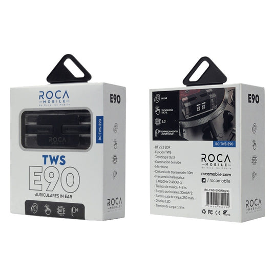 Auricular Bluetooth TWS Roca E90
